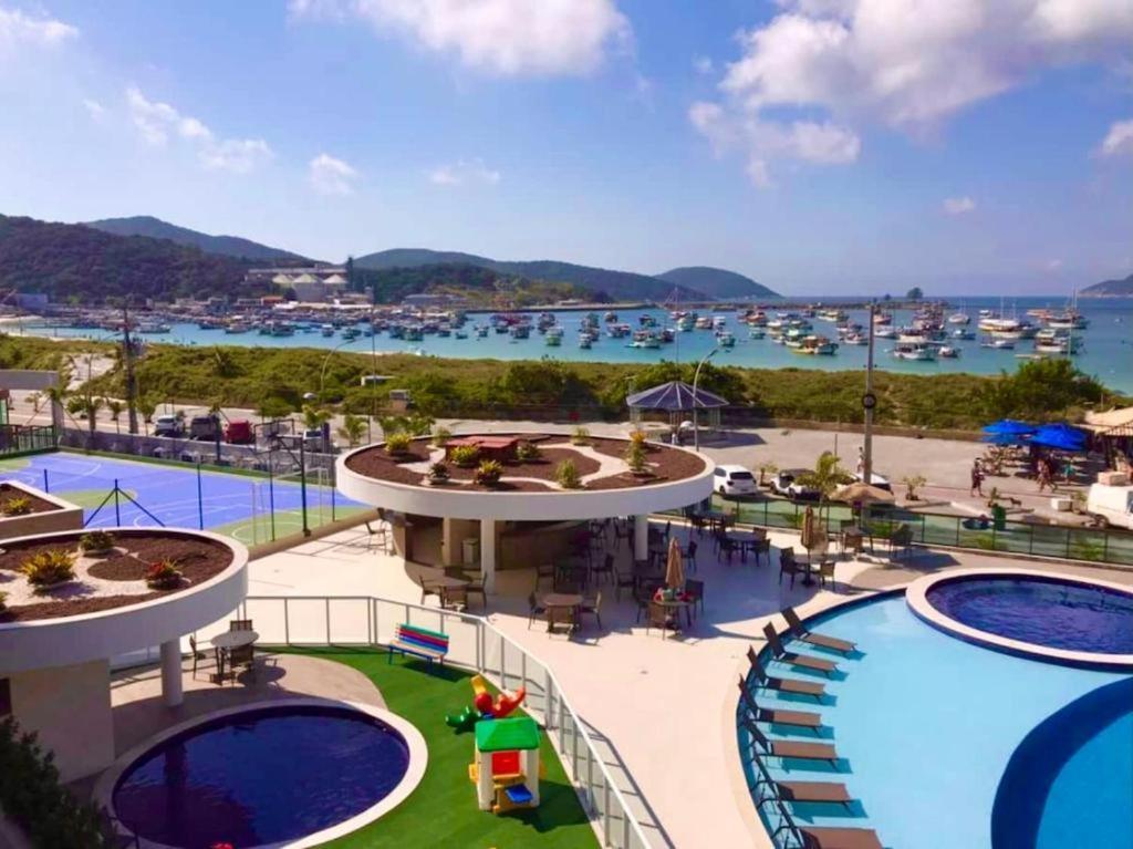 Cobertura Pe Na Areia Com Piscina Privativa E Vista Mar Na Praia Dos Anjos, Arraial Do Cabo, Para Ate 8 Pessoas Екстер'єр фото