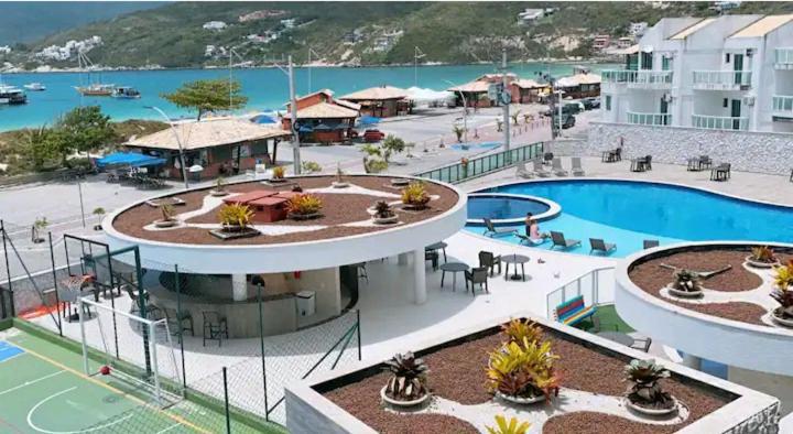 Cobertura Pe Na Areia Com Piscina Privativa E Vista Mar Na Praia Dos Anjos, Arraial Do Cabo, Para Ate 8 Pessoas Екстер'єр фото